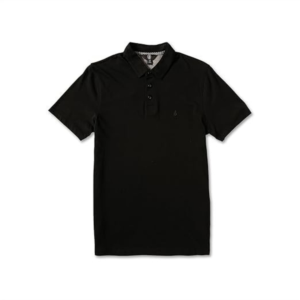 Volcom Men's Wowzer‎ Polo Black (Medium)